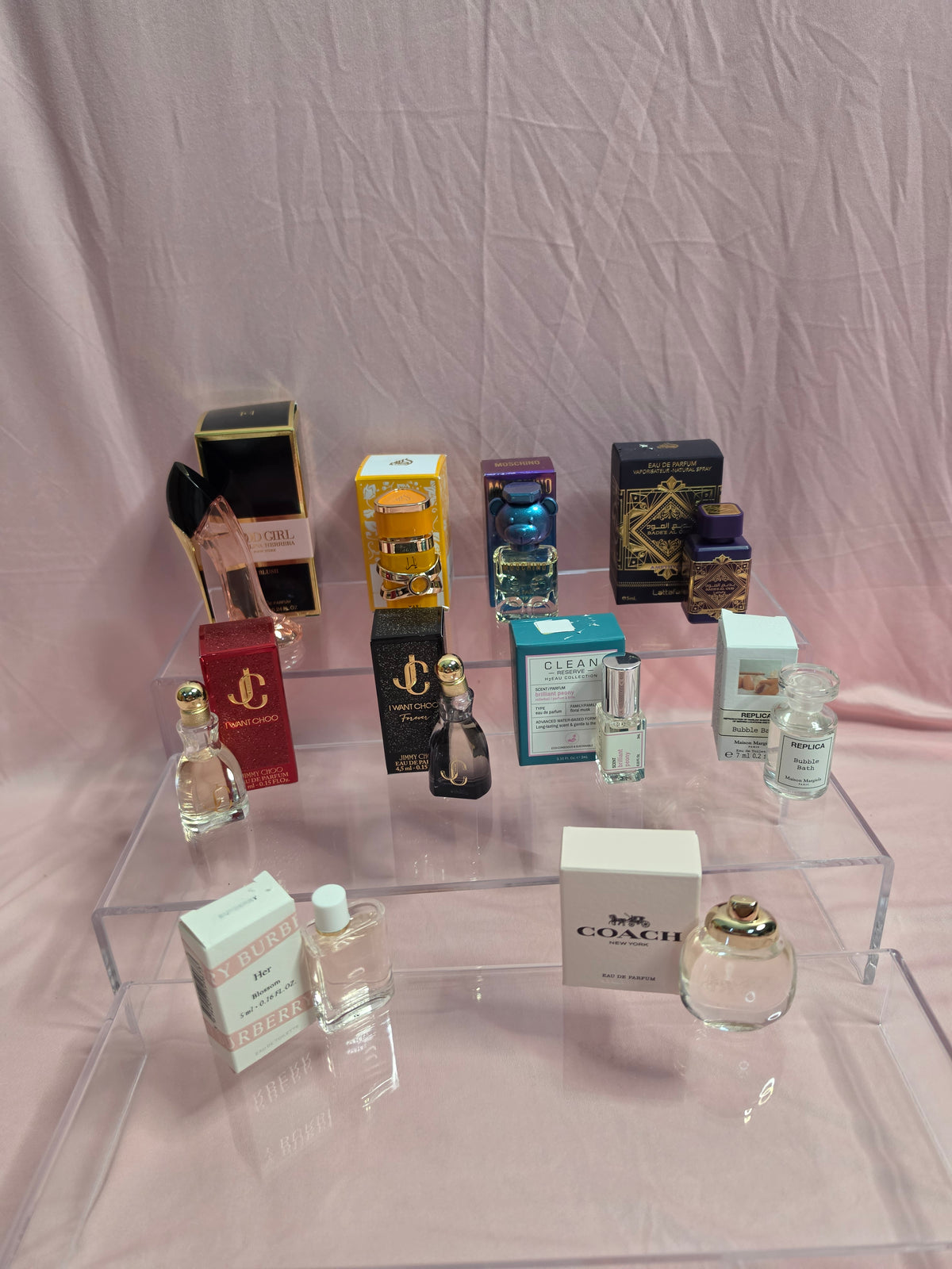 10 MINI PERFUMES BUNDLE SET #1-  100% AUTHENTIC