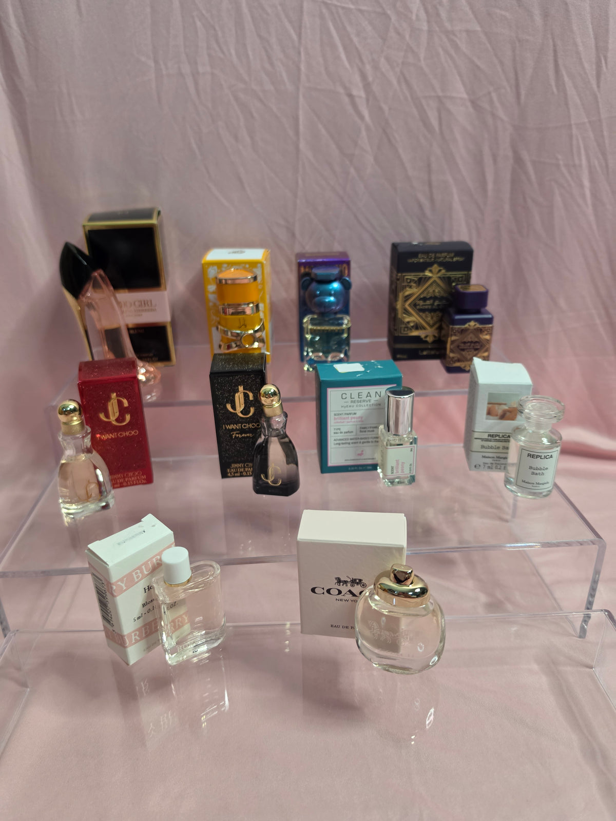 10 MINI PERFUMES BUNDLE SET #1-  100% AUTHENTIC