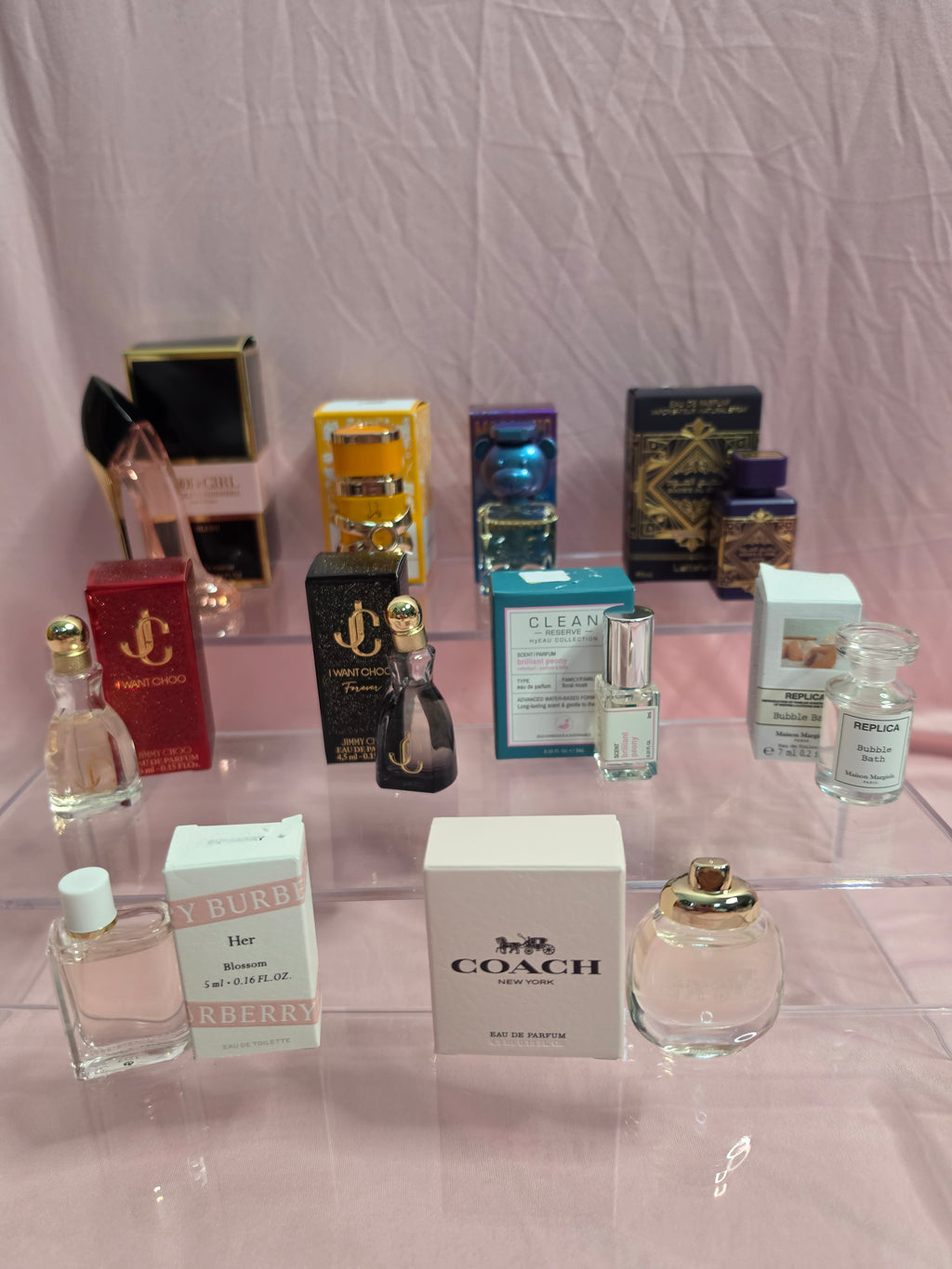 10 MINI PERFUMES BUNDLE SET #1-  100% AUTHENTIC
