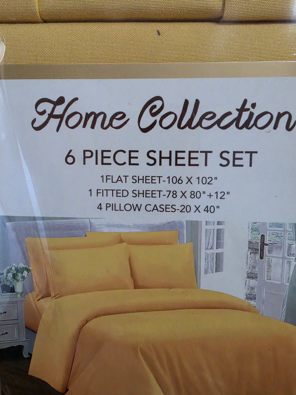 HOME COLLECTION BAMBOO 2000 KING SIZE SHEET SET