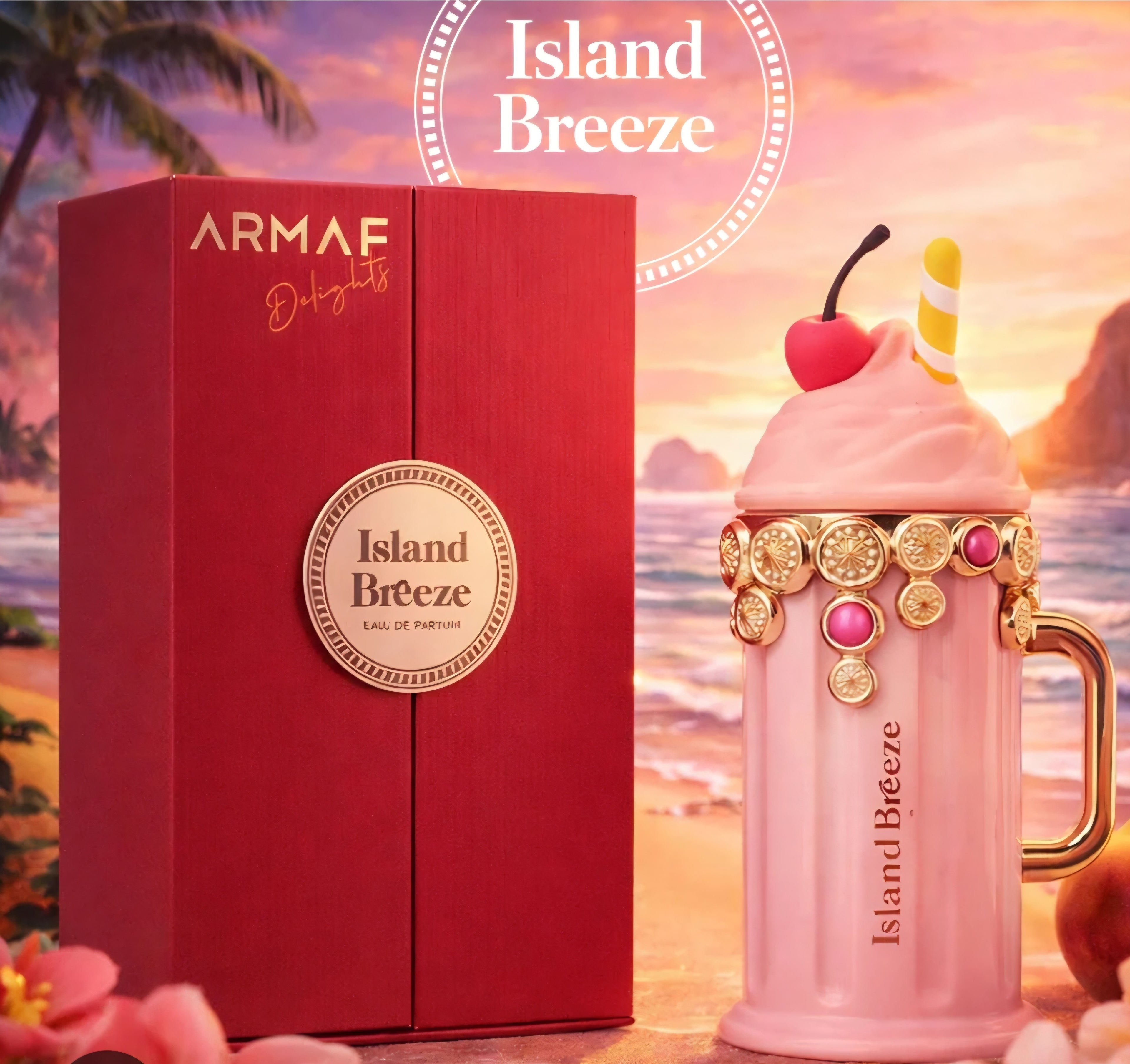 ARMAF DELIGHTS ISLAND BREEZE - EAU DE PARFUM FOR WOMEN 100ml (3.4 Oz)