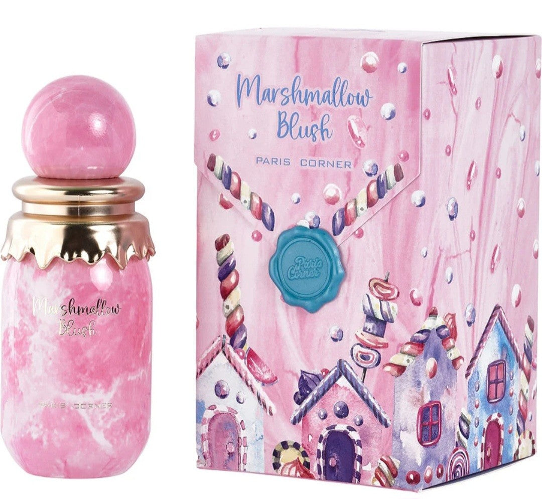 Paris Corner Marshmallow Blush By Paris Corner Eau De Parfum For Women -100ML (3.4 Oz)