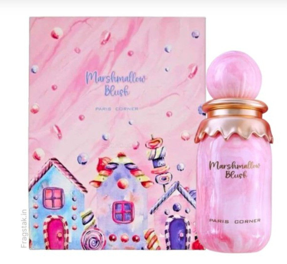 Paris Corner Marshmallow Blush By Paris Corner Eau De Parfum For Women -100ML (3.4 Oz)