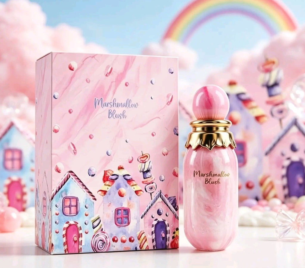 Paris Corner Marshmallow Blush By Paris Corner Eau De Parfum For Women -100ML (3.4 Oz)