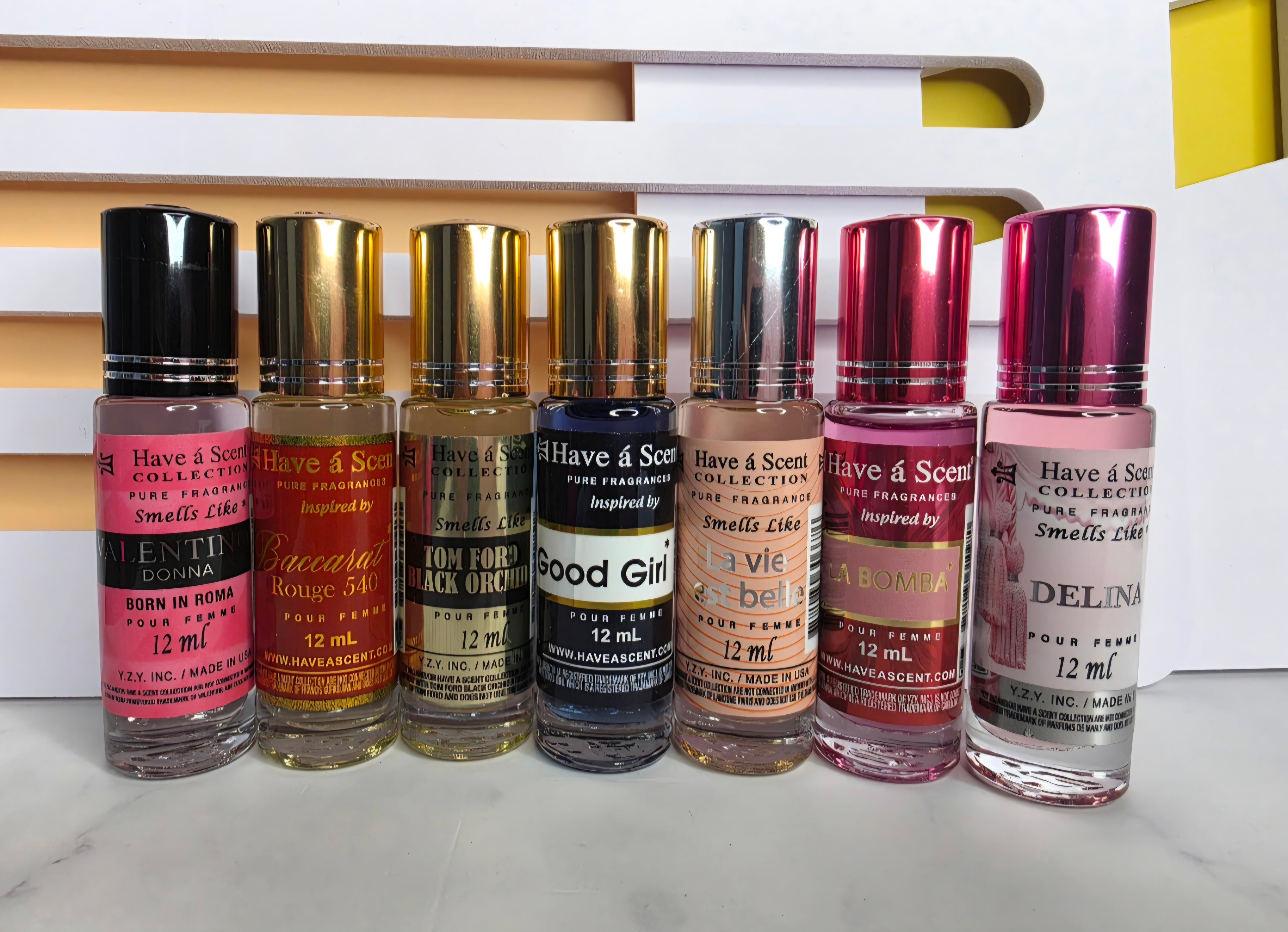 Have a Scent Roll-On Oil Perfume for Women. Each item is 12ml