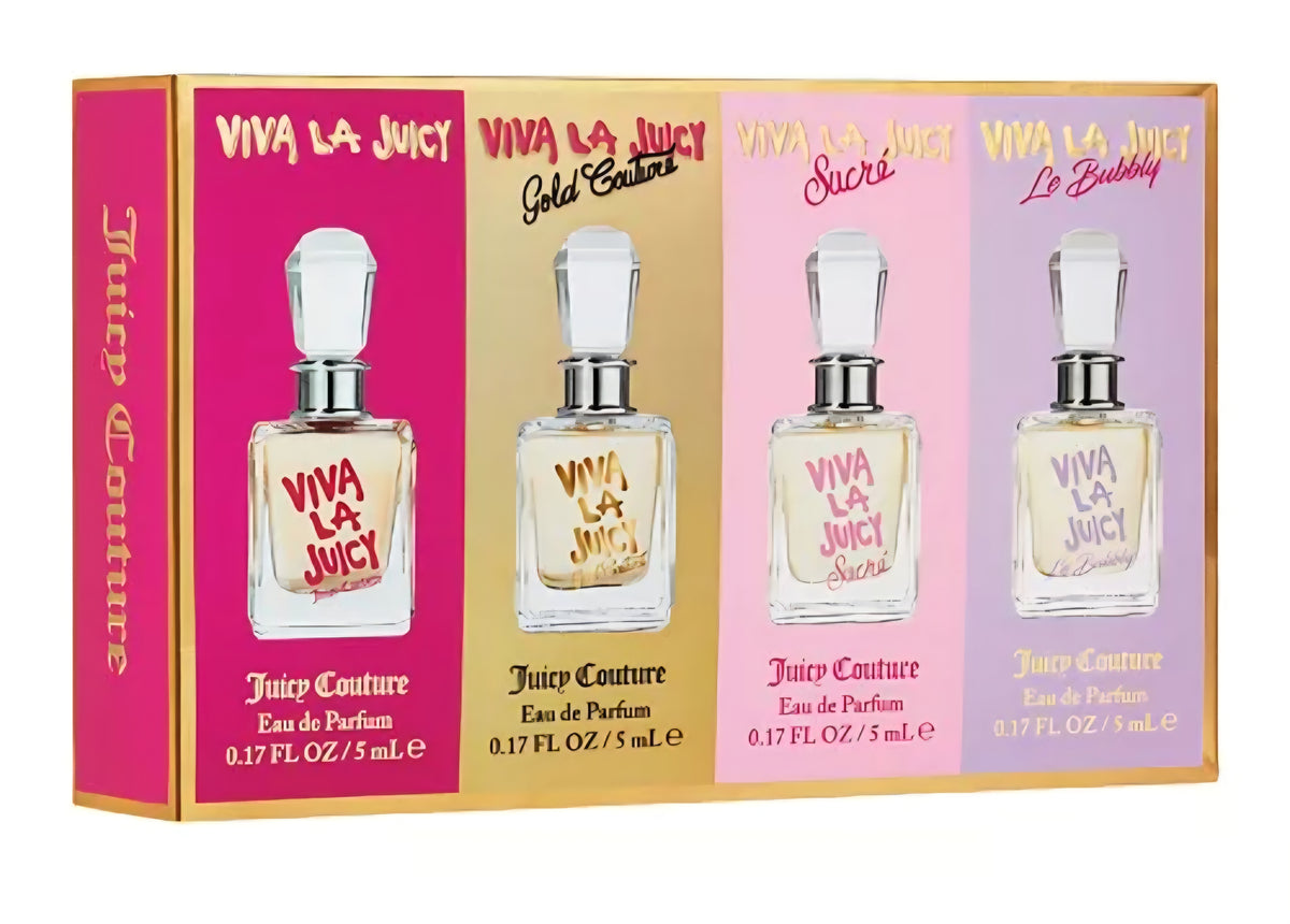 Juicy Couture
4-Pc. Viva La Travel Size Eau De Parfum Gift Set